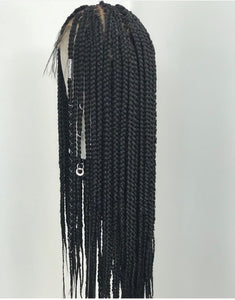Fanda custom box braids wig