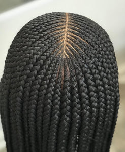 Custom fulani braids wig