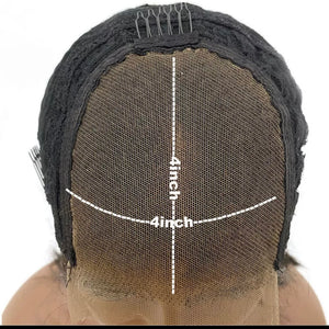 Fanda body wave Frontal wig 4x4
